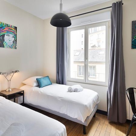 Ferienwohnung Le Brooklyn - Inspiration Us A Deux Pas Des Quais Rennes Exterior foto