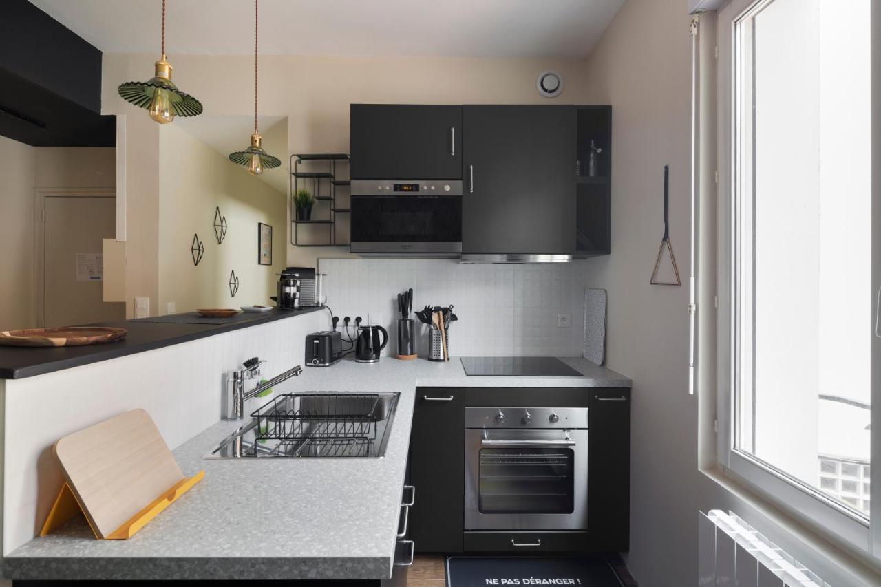 Ferienwohnung Le Brooklyn - Inspiration Us A Deux Pas Des Quais Rennes Exterior foto