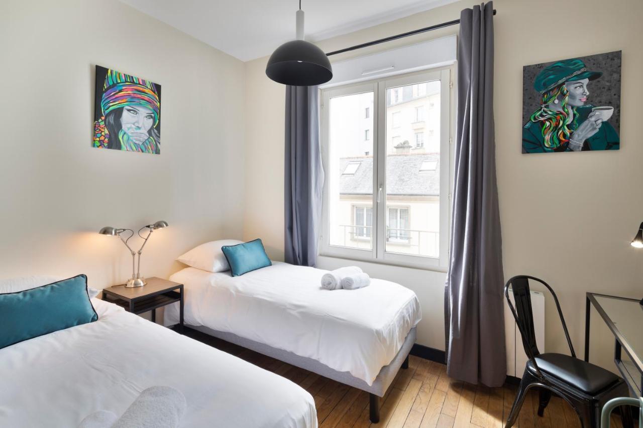 Ferienwohnung Le Brooklyn - Inspiration Us A Deux Pas Des Quais Rennes Exterior foto